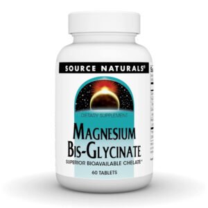 Source Naturals Магній Біскліцинат — 60 таблеток