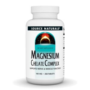 Source Naturals Комплекс магнію хелат 100 мг - 250 таблеток