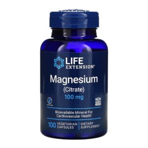 Life Extension Магній (Цитрат) 100 мг - 100 рослинних капсул