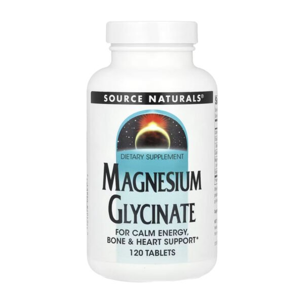 Source Naturals Магній Гліцинат — 120 таблеток