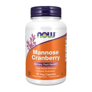 Now Foods Mannose Cranberry — 90 рослинних капсул