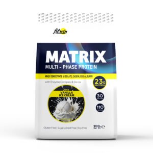 FitWin Matrix — 900 г Ванільне морозиво (Пошкоджена упаковка)