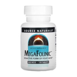 Source Naturals MegaFolinic™ — 120 таблеток