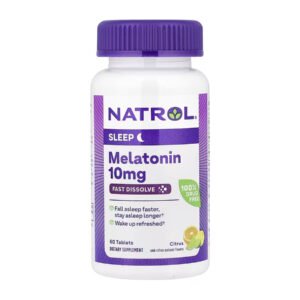 NATROL Мелатонін 10 мг — 60 таблеток