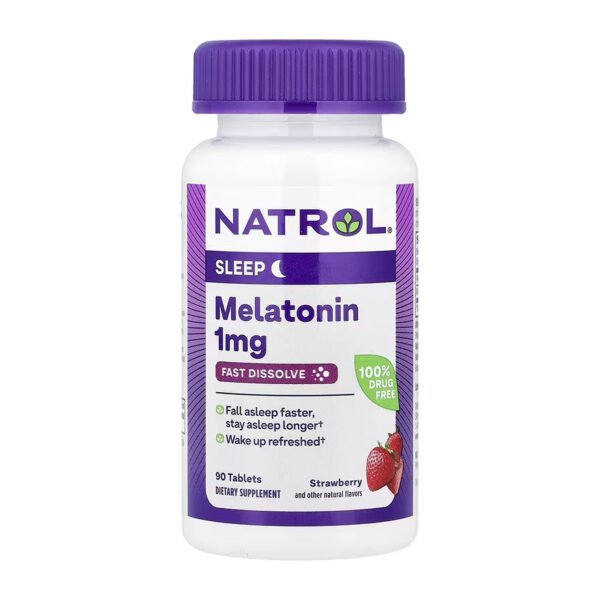 NATROL Мелатонін 1мг — 90 таблеток