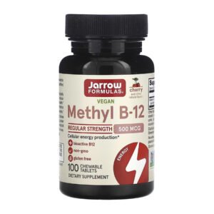 Jarrow Formulas Methyl B-12 Мethylcobalamin 500 мкг - 100 таблеток