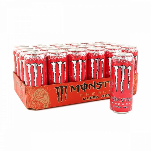Monster Energy Ultra Red — 24 шт по 500 мл