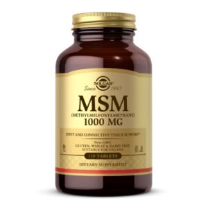 Solgar MSM 1000 мг — 120 таблеток
