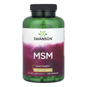 Swanson MSM 500 мг — 250 капсул