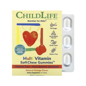 ChildLife Essentials Мультивітаміни жувальні гумки — 27 таблеток