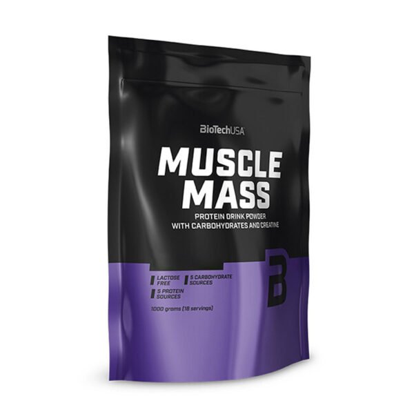 Biotech Muscle Mass — 1000 г Ваніль