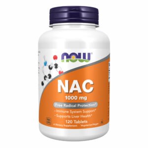 Now Foods N-Ацетилцистеїн 1000мг - 120 таблеток