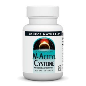 Source Naturals N-Ацетилцистеїн 600 мг - 30 таблеток