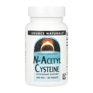 Source Naturals N-Ацетилцистеїн 600 мг - 60 таблеток