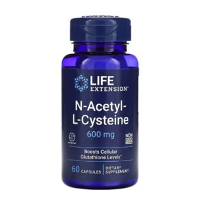 Life Extension N-Ацетил-L-Цистеїн (NAC) 600 мг - 60 капсул