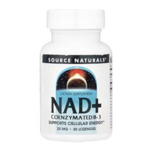 Source Naturals NAD+ Coenzymated™ B-3 — 30 пастилок