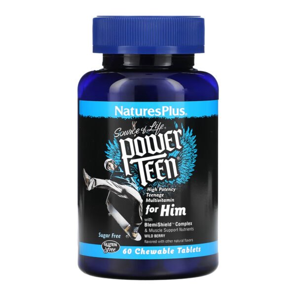Nature's Plus Power Teen His — 60 таблеток
