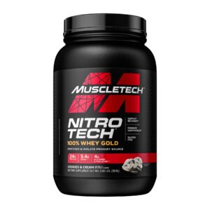 MuscleTech Nitro Tech 100% Whey Gold — 908 г Печиво та Крем