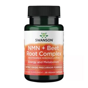 Swanson NMN + Комплекс буряка — 30 рослинних капсул