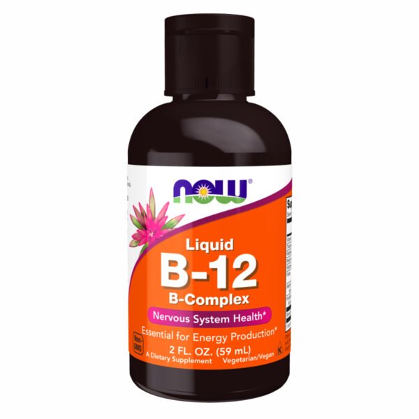 Now Foods B-12 Рідкий B-Комплекс — 59 мл