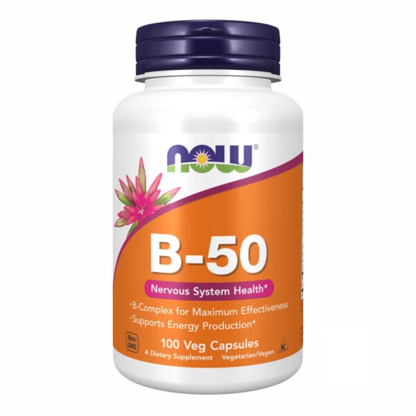 Now Foods B-50 — 100 рослинних капсул