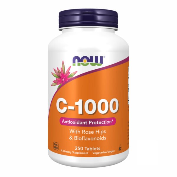 Now Foods Вітамін C 1000 мг — 250 таблеток