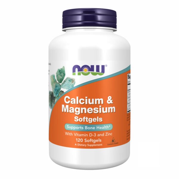Now Foods CAL-MAG + D — 120 капсул