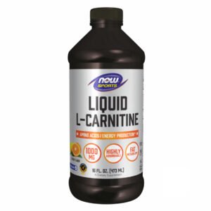 Now Foods L-карнітин Рідкий 1000мг - 473мл Цитрус