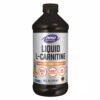 Now Foods L-карнітин Рідкий 1000мг - 473мл Тропічний Пунш