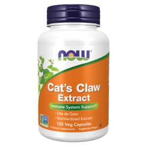 Now Foods Екстракт Котячого Кігтя — 120 рослинних капсул