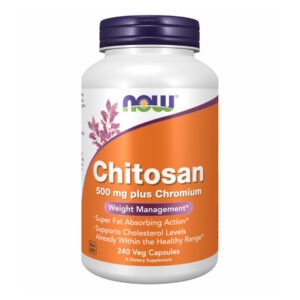 Now Foods Chitosan Plus — 240 рослинних капсул