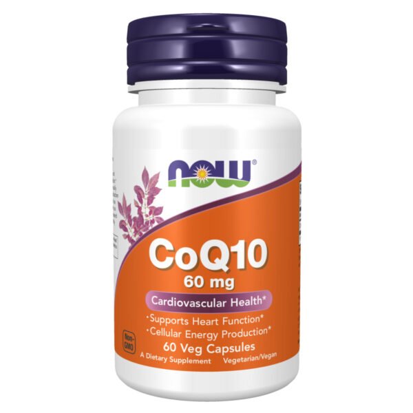 Now Foods CoQ10 60mg — 60 рослинних капсул