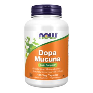 Now Foods Dopa Mucuna — 180 рослинних капсул