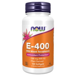 Now Foods Вітамін E — 100 капсул