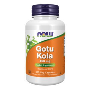 Now Foods Готу Кола 450 мг — 100 рослинних капсул