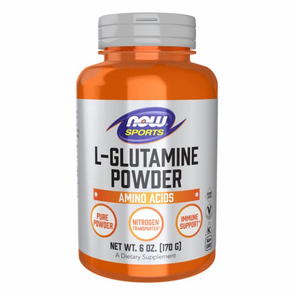 Now Foods L-глютамін порошок — 170 г