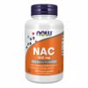 Now Foods NAC-Ацетил Цистеїн 600мг — 100 рослинних капсул