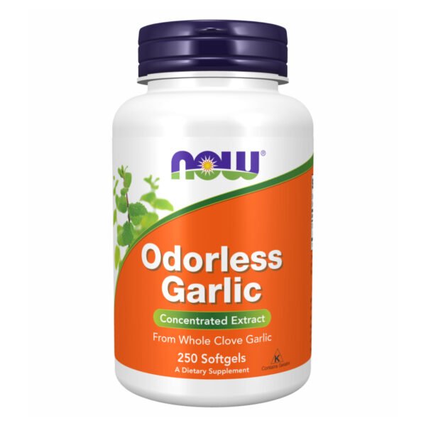 Now Foods Без запаху Часник — 250 капсул