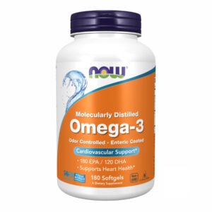 Now Foods Omega-3 Enteric — 180 капсул