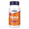 Now Foods PABA 500 мг — 100 капсул