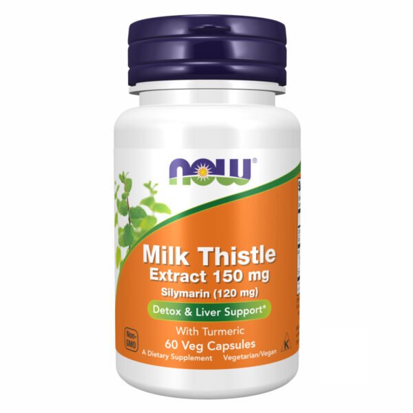 Now Foods Розторопша (Silymarin Milk Thistle) 150 мг - 120 рослинних капсул