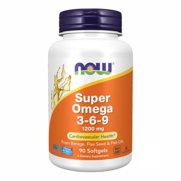 Now Foods Super Omega 3-6-9 — 90 капсул