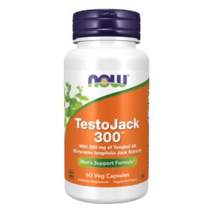 Now Foods Testo Jack 300 — 60 рослинних капсул