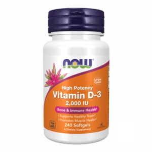 Now Foods Вітамін D-3 2000 IU — 240 капсул