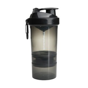 Smart Shake Шейкер O2GO — 600 мл чорний