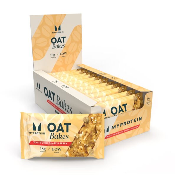 Myprotein Oat Bakes — 12x75г Білий шоколад та ягоди