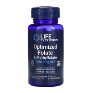 Life Extension Оптимізований Фолат 1700 мкг DFE - 100 таблеток