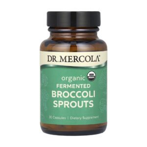 Dr. Mercola Органічні ферментовані паростки броколі — 30 капсул