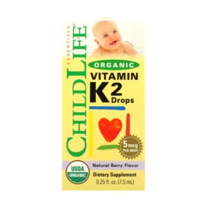 ChildLife Essentials Вітамін K2 Рідкий — 7.5 мл натуральний ягідний