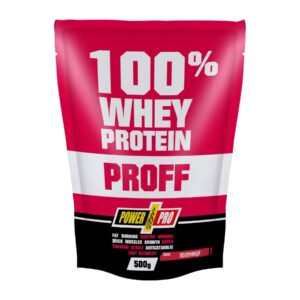 Power Pro 100% Сироватковий Протеїн — 500 г Полуниця